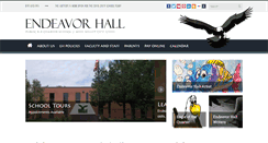 Desktop Screenshot of endeavorhall.org